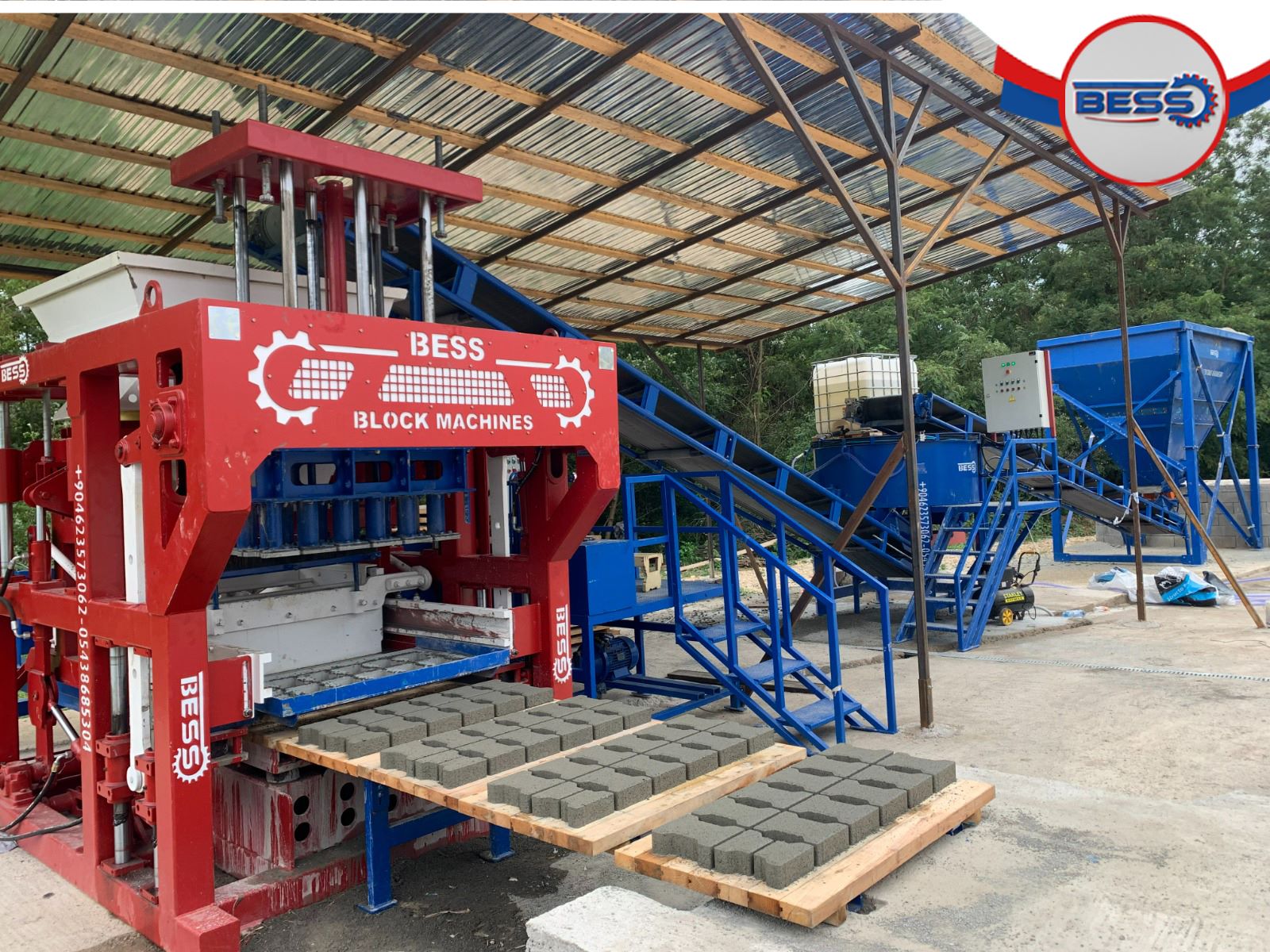 ბლოკის და ქვაფენილის დანადგარი ბლოკის და ქვაფენილის დანადგარი