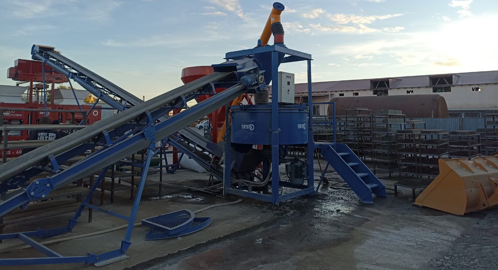 ბლოკის წარმოების მიქსერი ბლოკის წარმოების მიქსერი